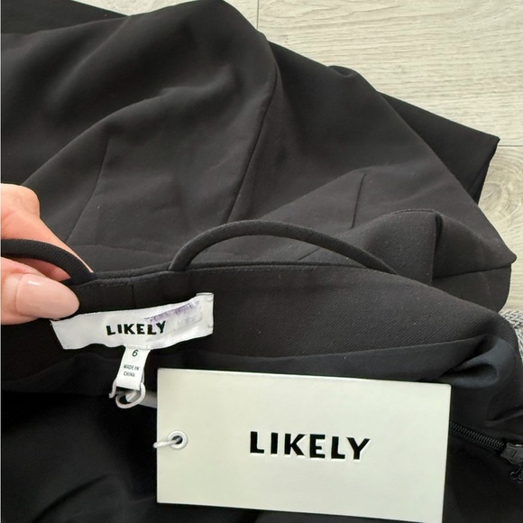 Likely Brooklyn Black Wide Leg Spaghetti Strap Jumpsuit - Picture 8 of 15